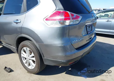 2016 Nissan Rogue Sv z USA, uszkodzony, nr VIN KNMAT2MT1GP642689